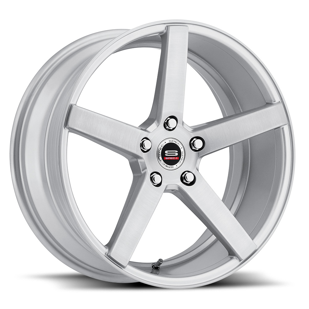Spec-1 Sp-36 Silver & Brushed 18x8 (+38) 5x114.3
