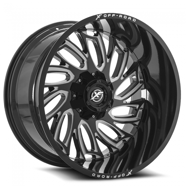 Xf Off-road Xf-207 20x10 6x135 6x139.7 -24 Cb 108 Matte Black Milled