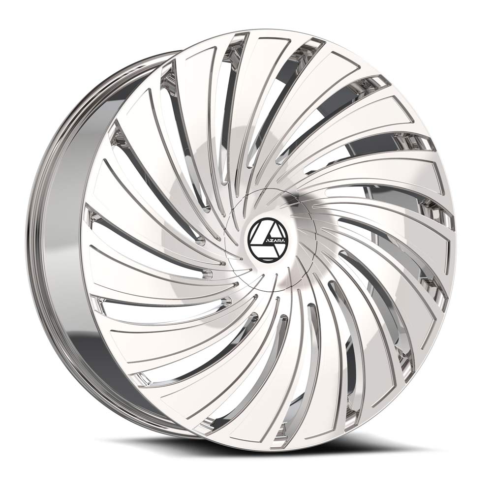 Azara Aza-533 Gloss Black & Machined 20x8.5 (+35) 5x110