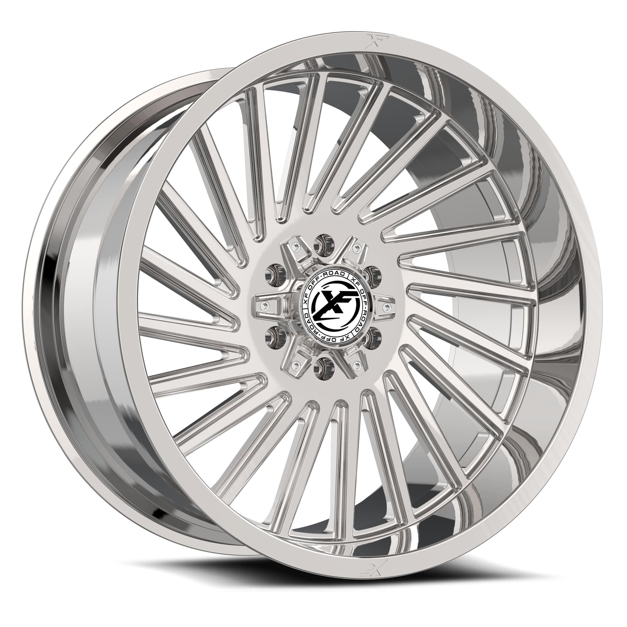 XF Off-Road XF-239 Chrome 22x12 (+-44)5x127