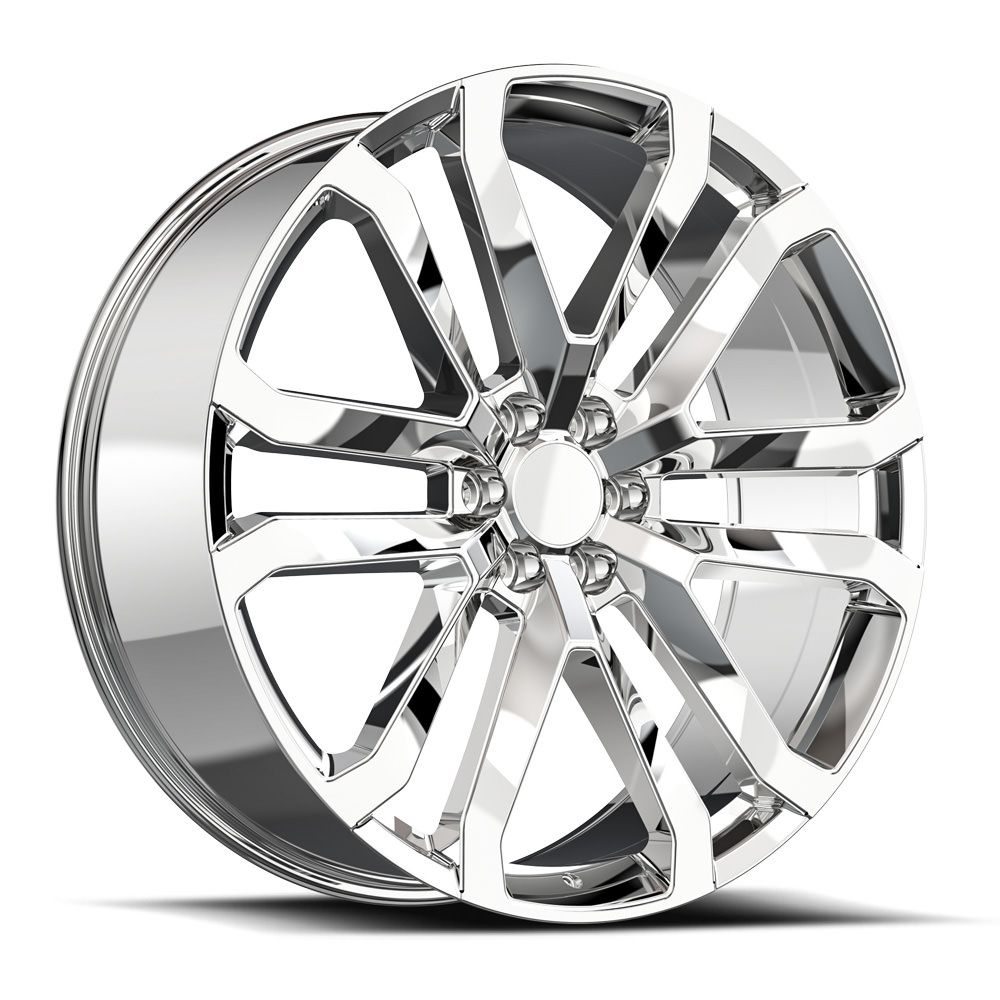 O.e. Revolution D-37 Nano Chrome 22x9 (+31) 6x139.7