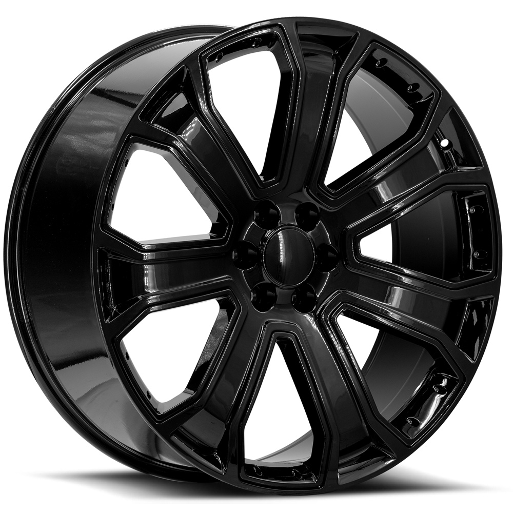 O.e. Revolution G-06 Gloss Black 24x10 (+31) 6x139.7