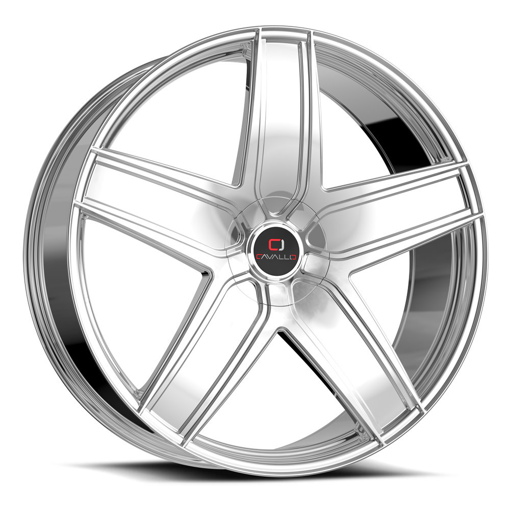 Cavallo  CLV-31  Chrome  22x8.5  (+38)  5x110/5x114.3