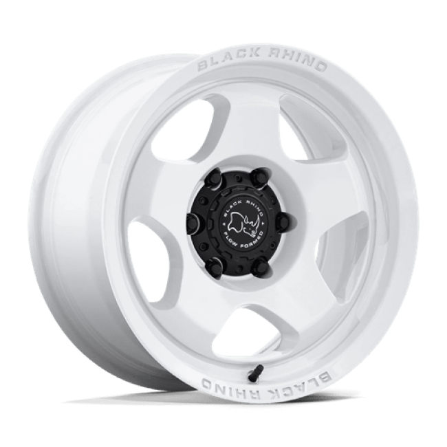 Black Rhino Hard Alloys Br031 Sol Gloss White 17x8 (+30) 5x110