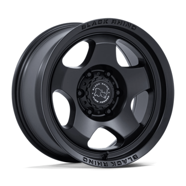 Black Rhino Hard Alloys Br031 Sol Matte Black 17x9 (+12) 5x114.3
