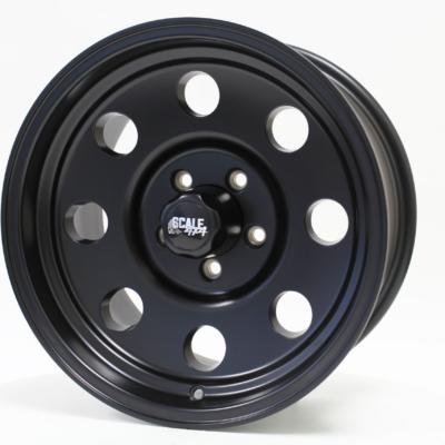 Scale 4x4 Sahara  Matte Black 16x8 5x114.3mm