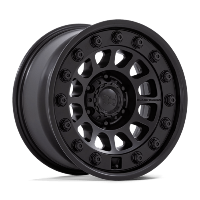 Black Rhino Hard Alloys Br012 Outback Matte Black 17x8 (+40) 6x130