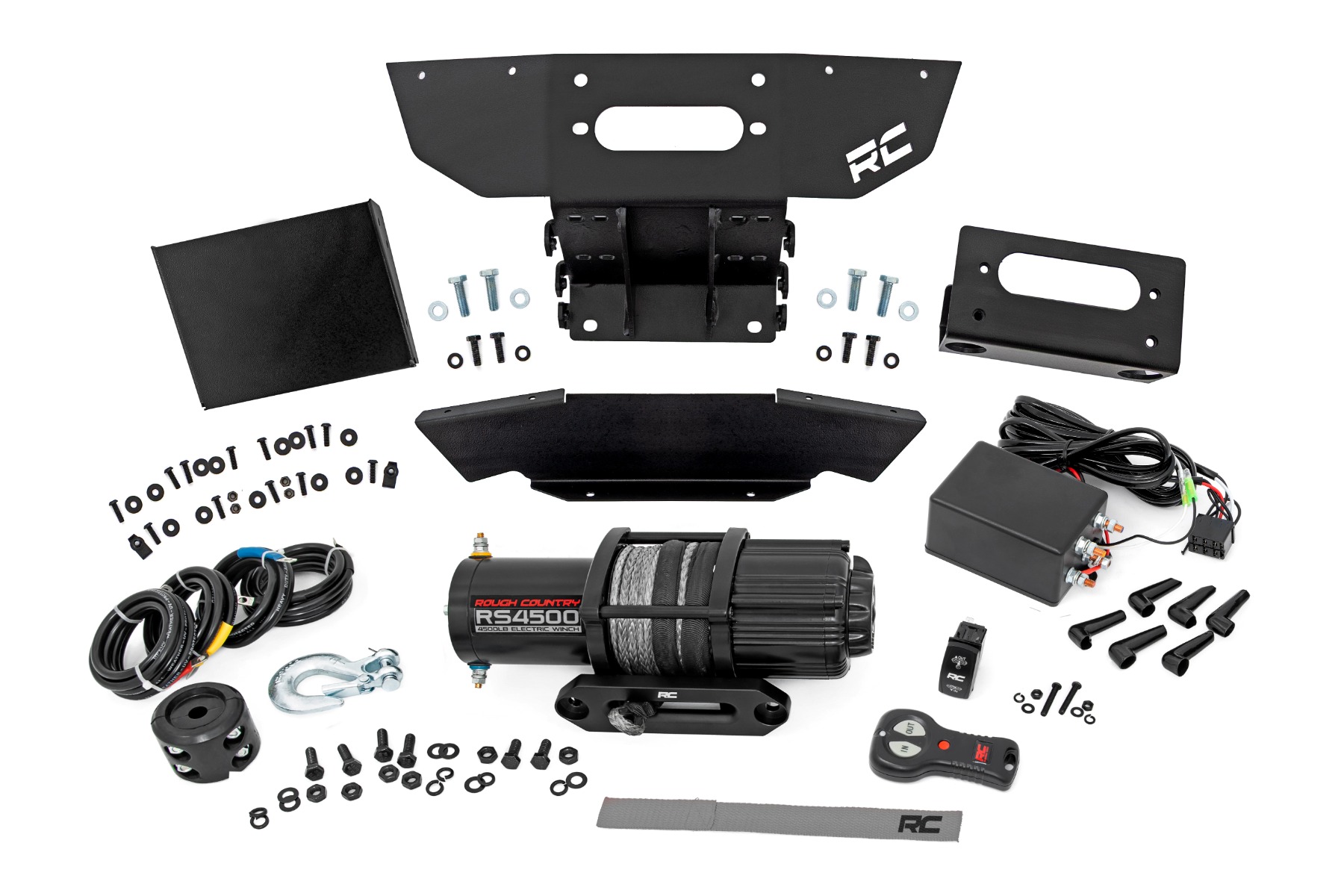 Winch Mount | Front | RS4500S | Polaris RZR XP1000-4 (2024)