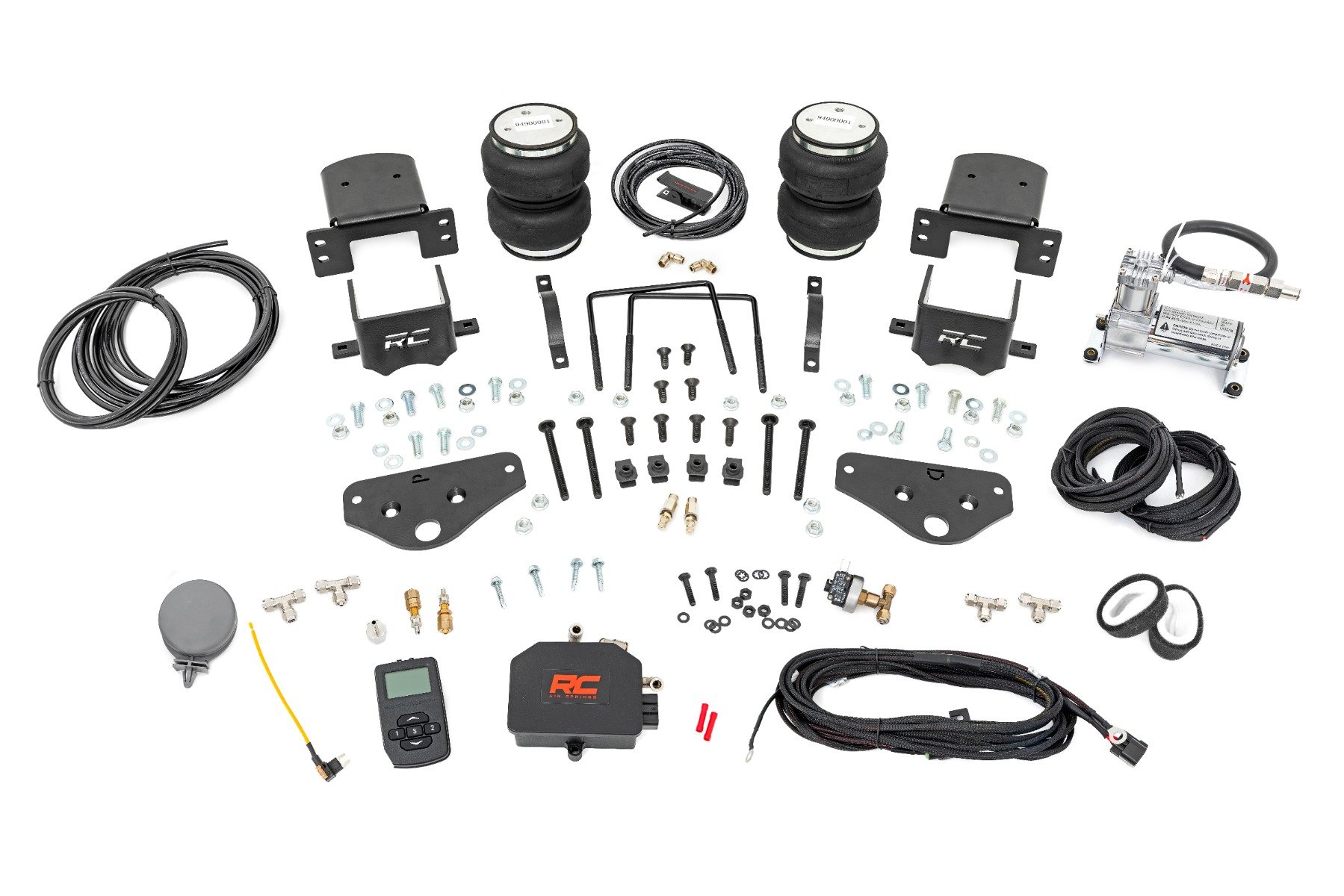 Air Spring Kit w/compressor | Wireless Controller | Ford F-250/F-350 Super Duty (17-25)