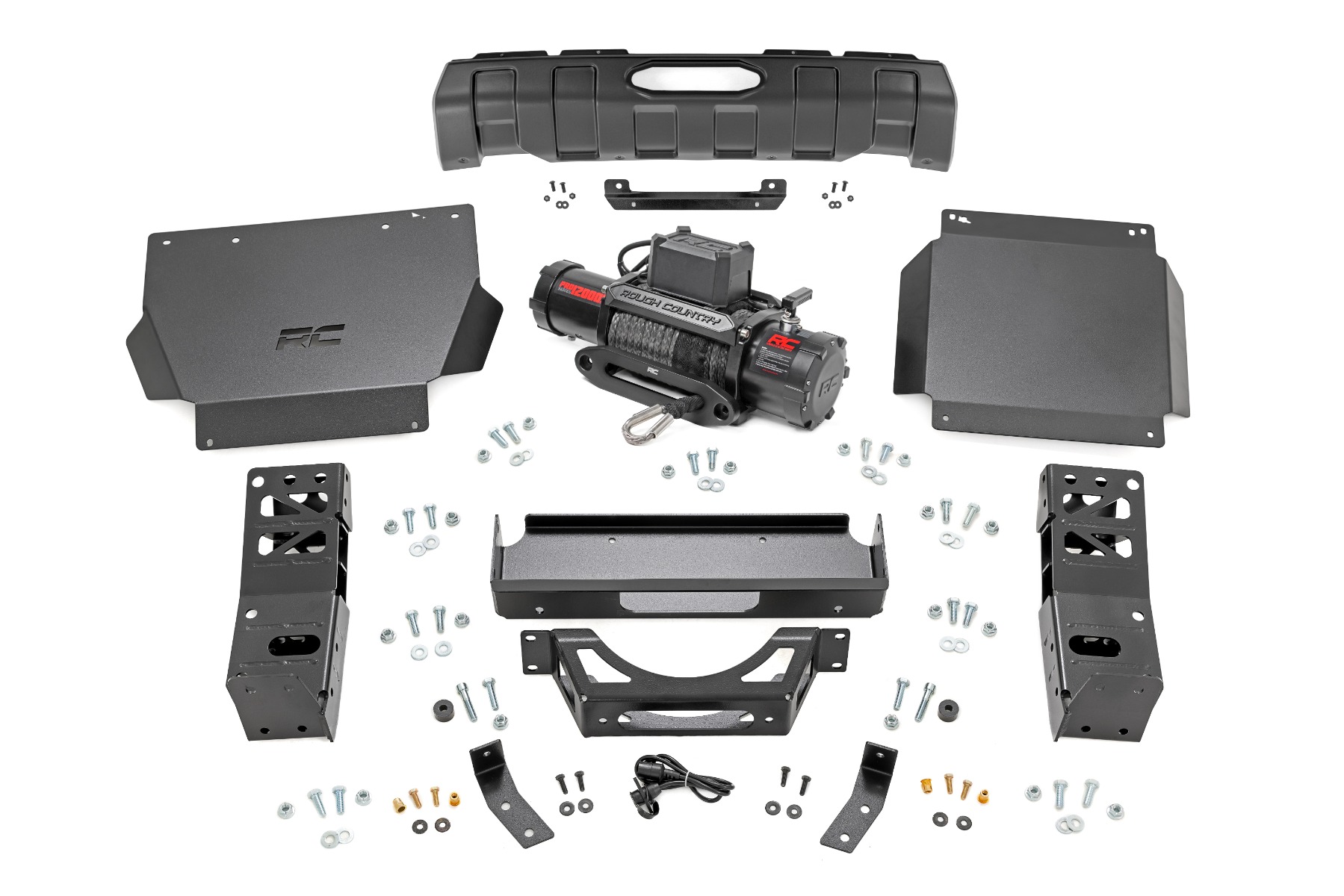 Hidden Winch Mount | PRO12000S | Toyota Tacoma 4WD (2024-2025)