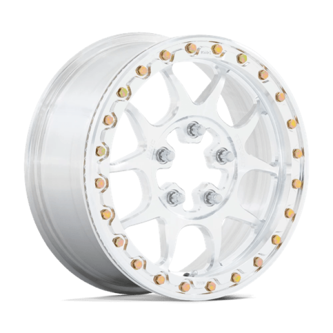 Kmc Powersports Ks437 Toro Forged Beadlock Raw Machined Forged 15x6 (+38) 5x108