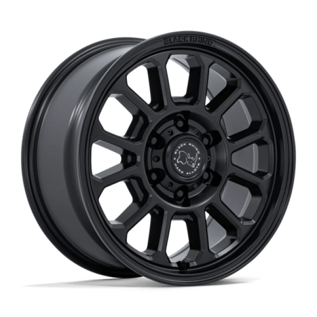 Black Rhino Hard Alloys Br033 Alta Matte Black 17x8 (+32) 6x130
