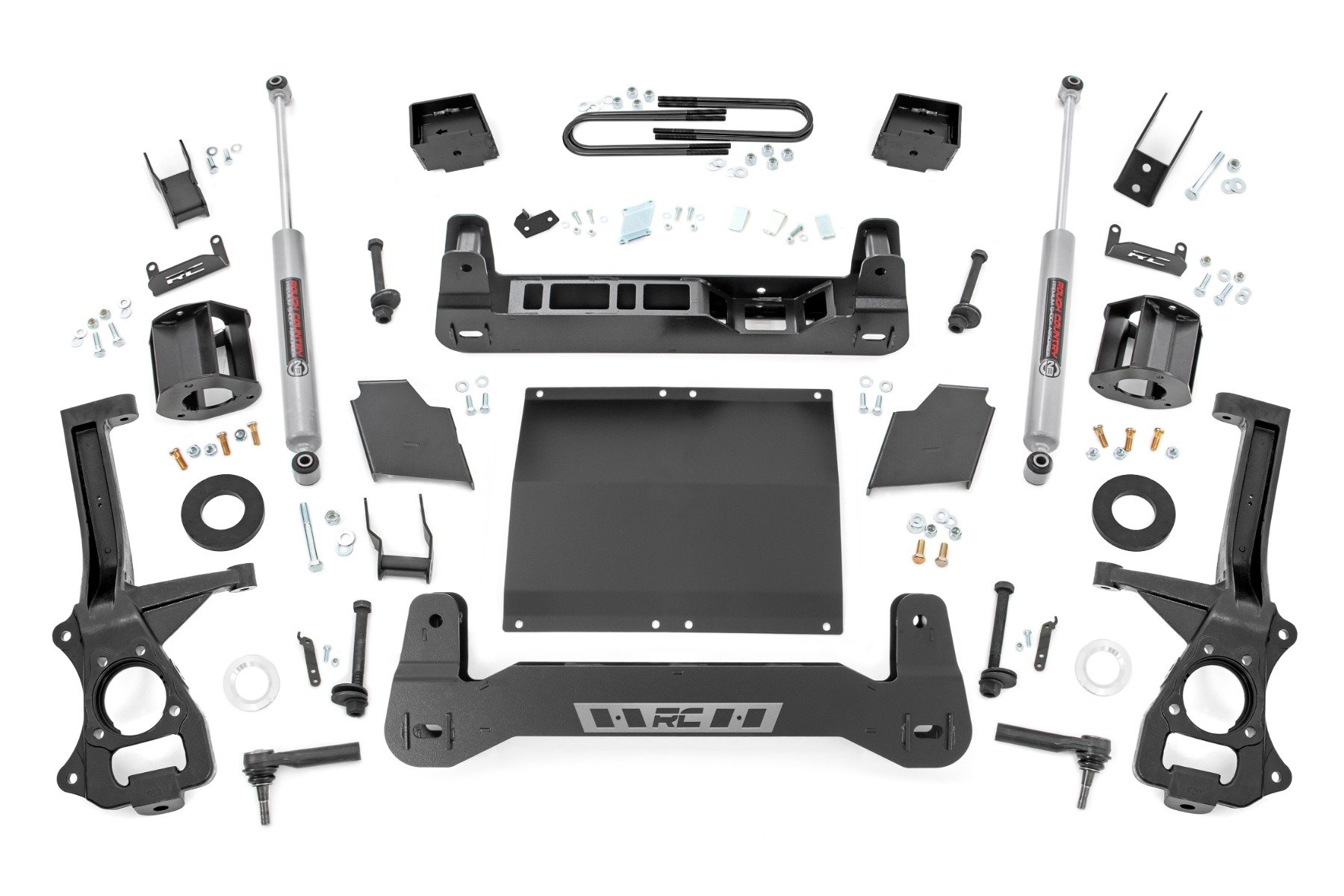 6 Inch Lift Kit | Mono Leaf Rear | Diesel | GMC Sierra 1500 2WD/4WD (25-26)