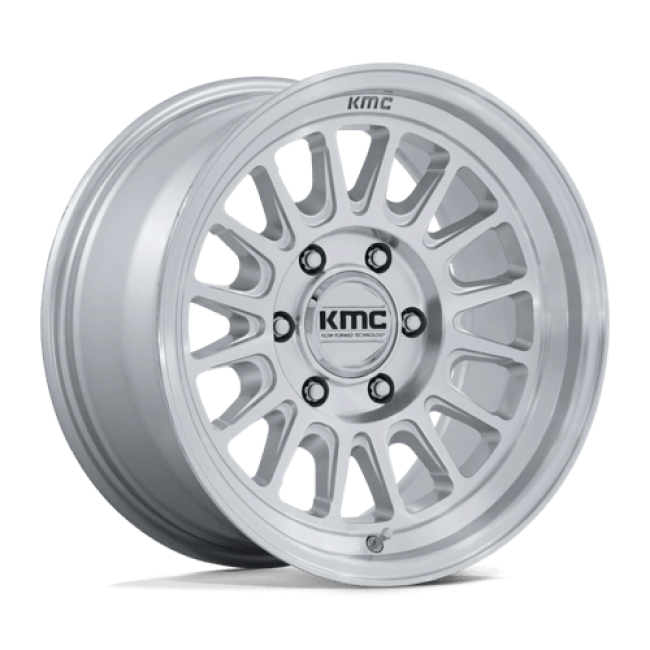 Kmc Km733 Impact Fft Gloss Silver W/ Machined Face 18x9 (+0) 5x127