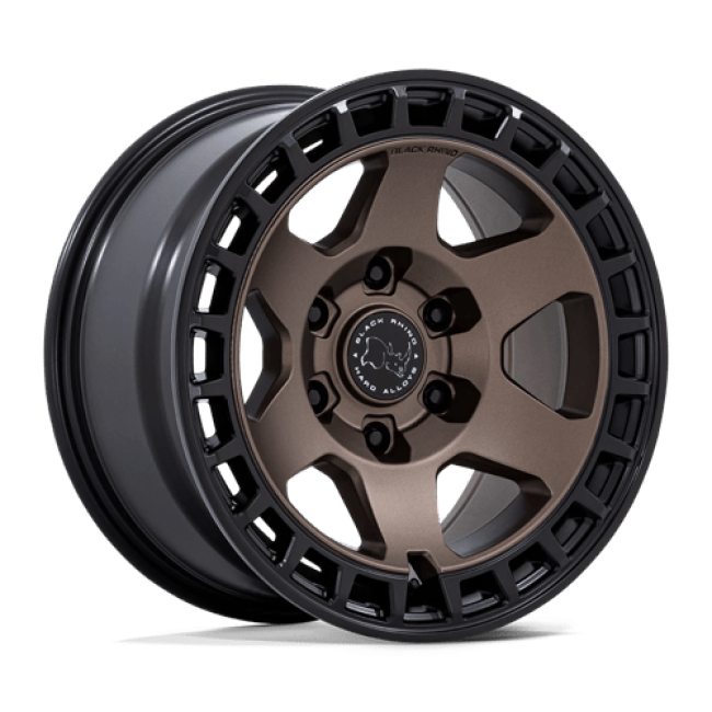 Black Rhino Hard Alloys Br022 Bahari Burnt Bronze W/ Matte Blk-lp 18x8 (+45) 6x139.7