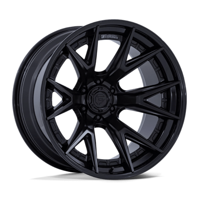 Fuel 1pc Fc402 Catalyst Matte Black W/ Gloss Black Lip 17x9 (+1) 6x139.7
