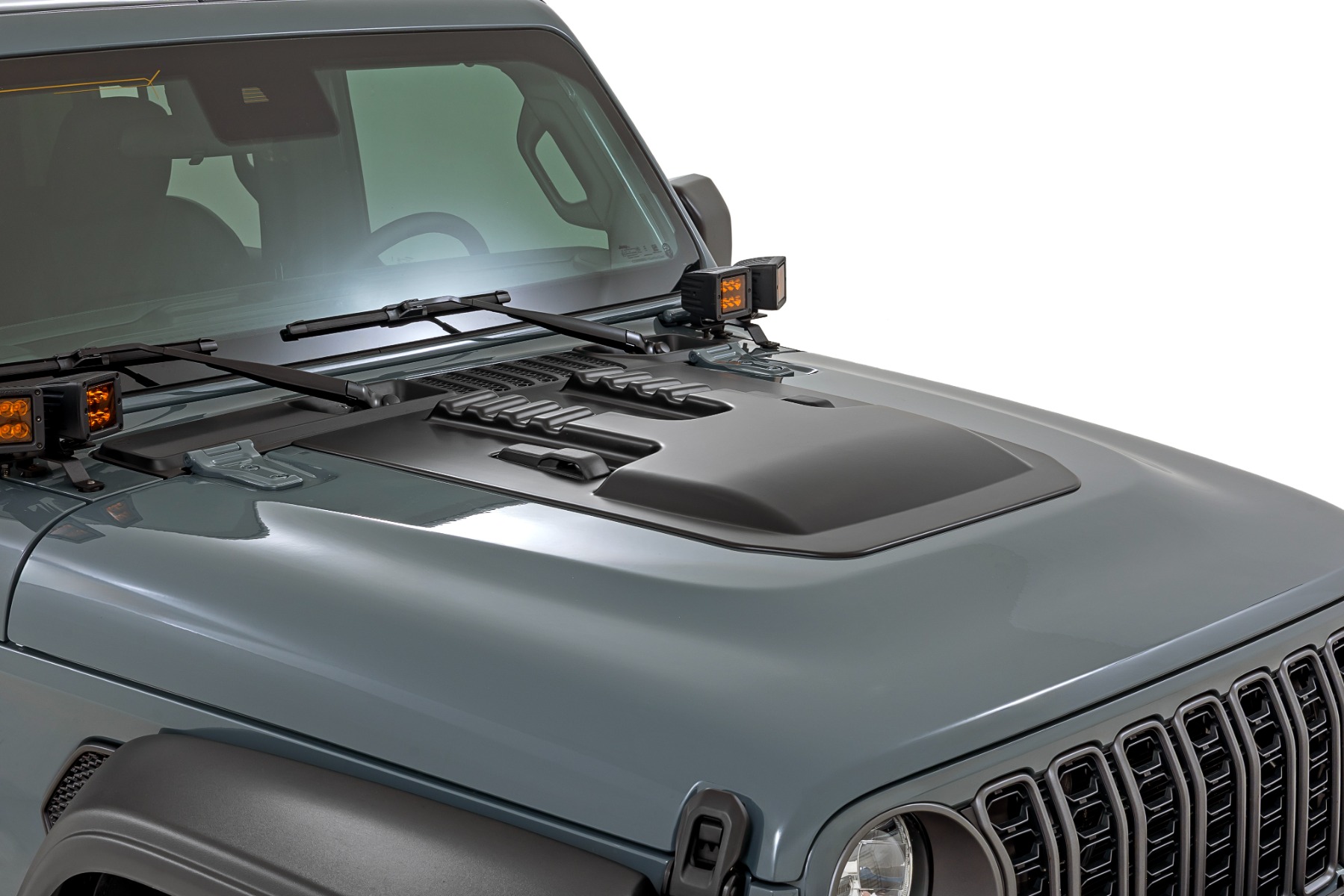Hood Scoop | PGK Tank | Jeep Gladiator JT/Wrangler JL 4WD (2018-2025)