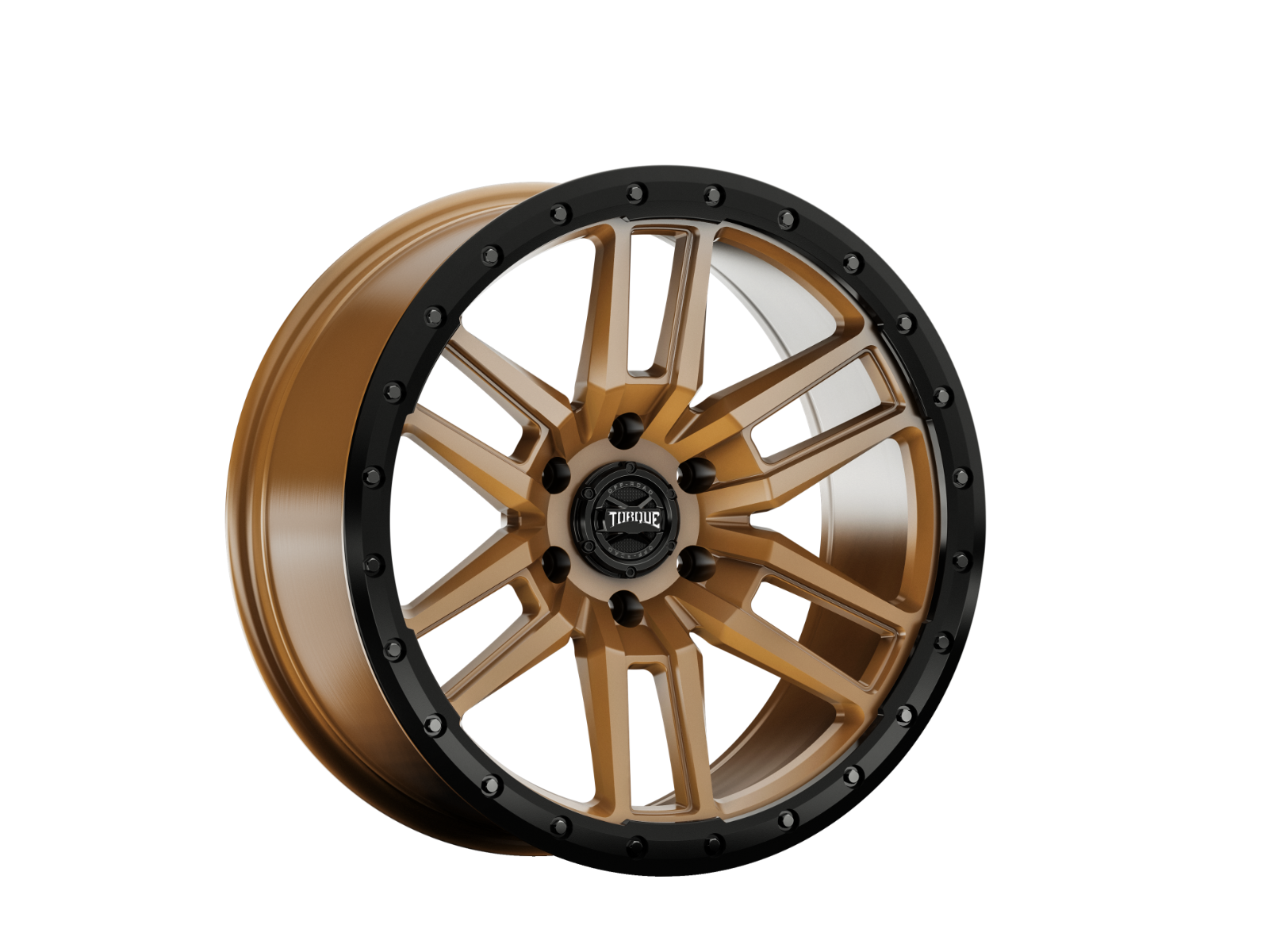 Torque Pritchett | Bronze w/Black Lip | 17x9 | 6x5.5 | 0mm