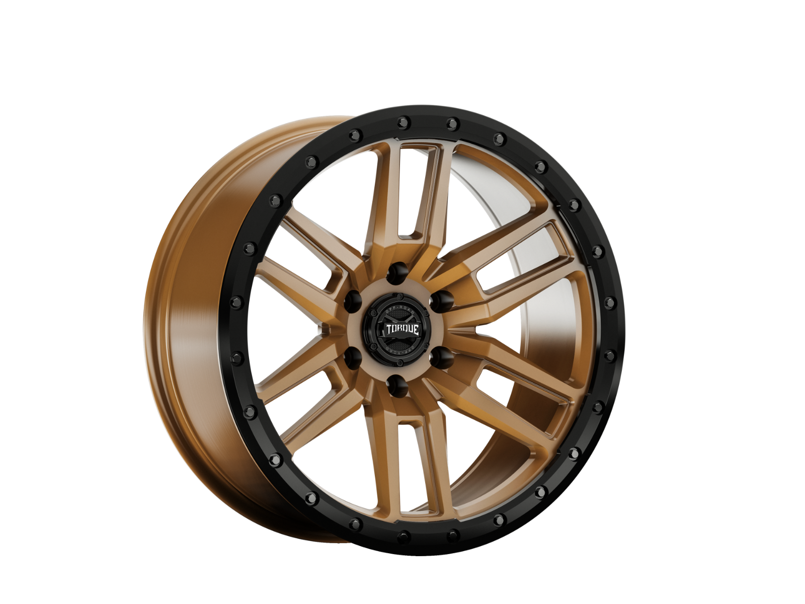 Torque Pritchett | Bronze w/Black Lip | 20x9 | 6x5.5 | -12mm