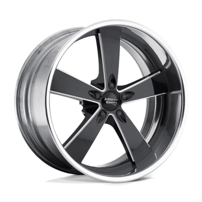 American Racing Vintage Vn472 Burnout Gloss Black Milled 20x11 (-51) 5x127