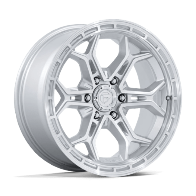 Fuel 1pc Fc896 Heathen Gloss Silver W/ Machined Face 20 (+1) 6x139.7