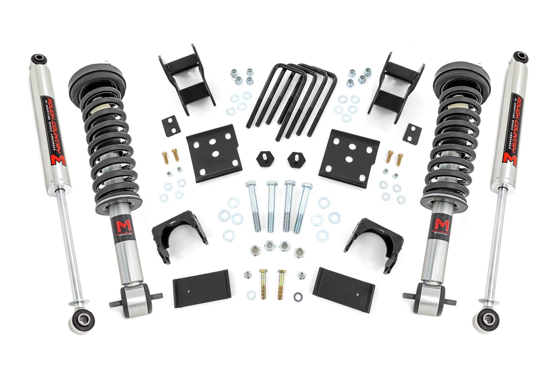 2 Inch Lowering Kit | 4 Inch Rear Lowering | M1 | Ford F150 (2015-2025)
