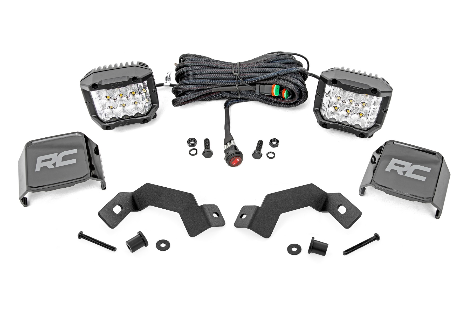 LED Light Kit | Ditch Mount |  3" OSRAM | Wide | Toyota Land Cruiser (24-25)