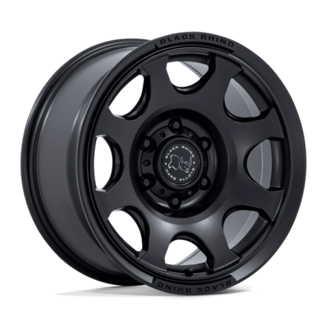 Black Rhino Hard Alloys Br037 Tembo Matte Black 18 (+12) 8x165.1