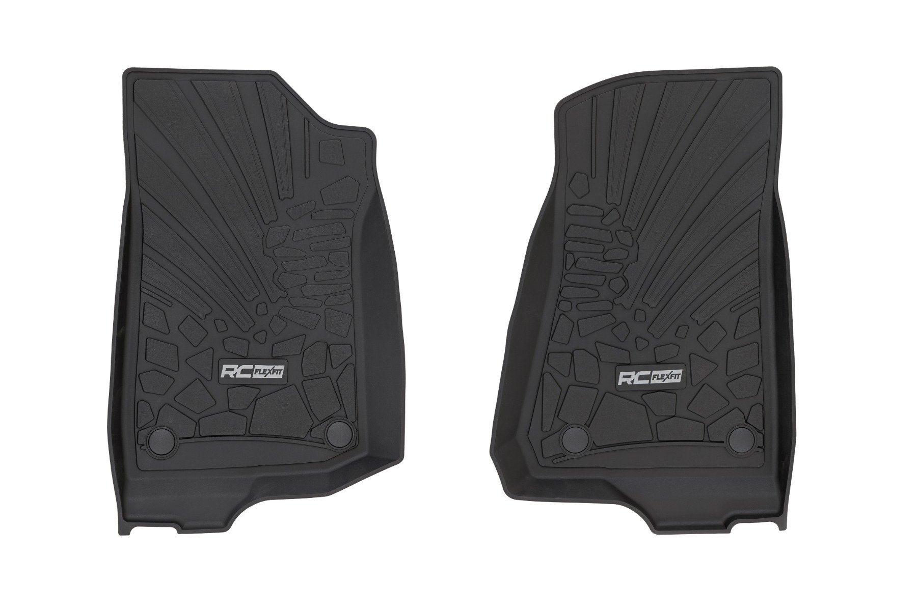 Flex Fit Floor Mats | FR | 4 Door | Jeep Wrangler Unlimited 4WD (2018-2026)