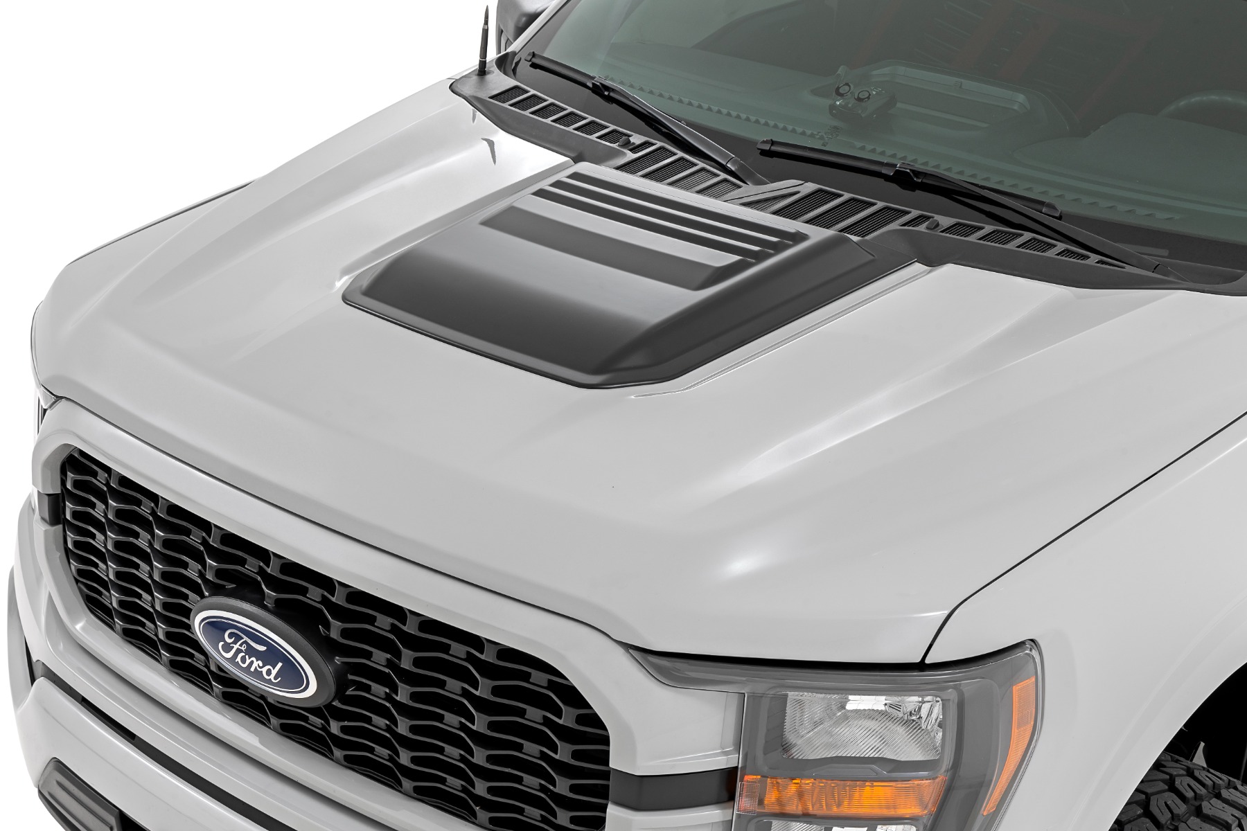 Hood Scoop | FM Ford Performance Blue | Ford F-150 2WD/4WD (2021-2025)