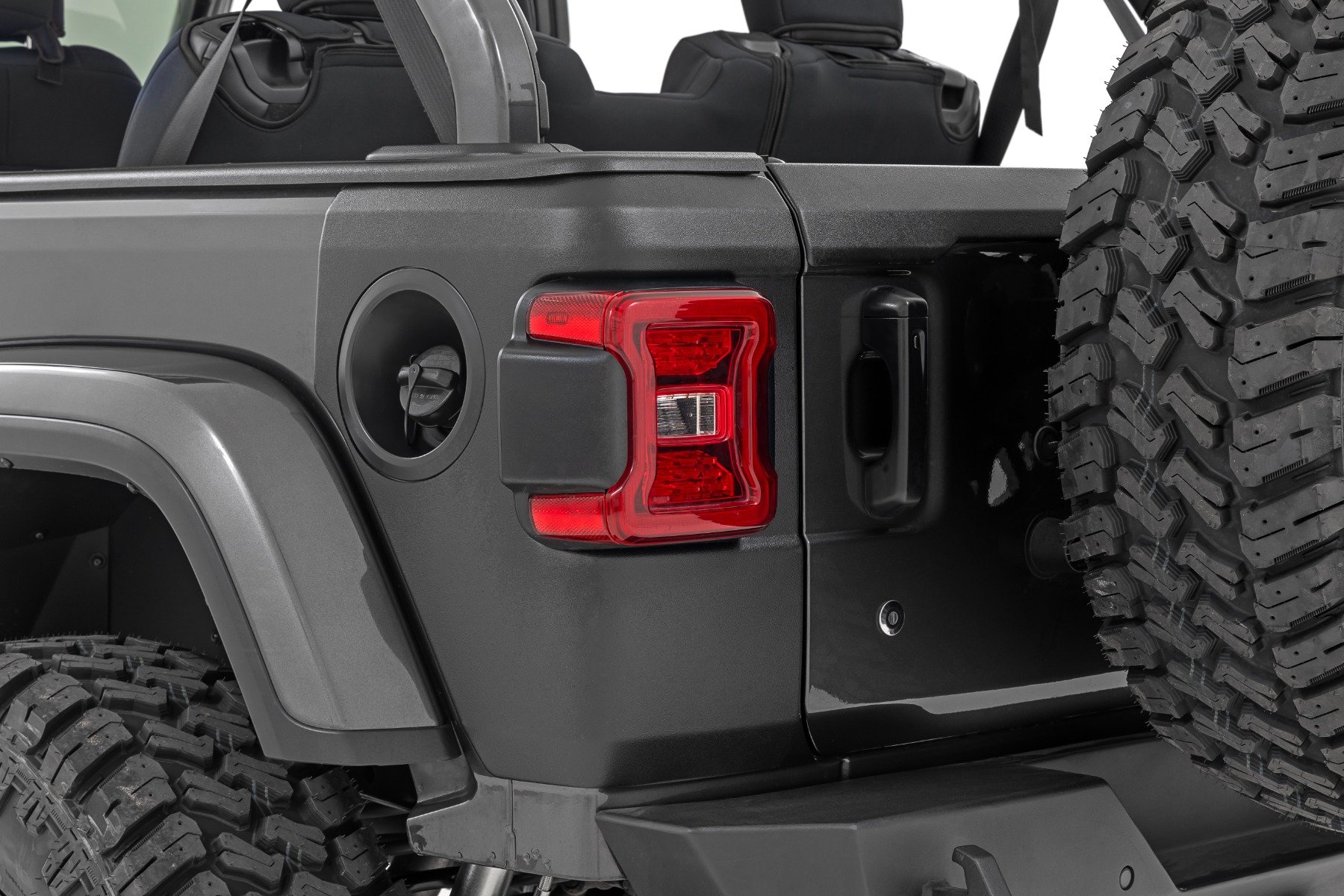 Trail Cladding | Rear Corners | Jeep Wrangler JL/Wrangler Unlimited (18-26)