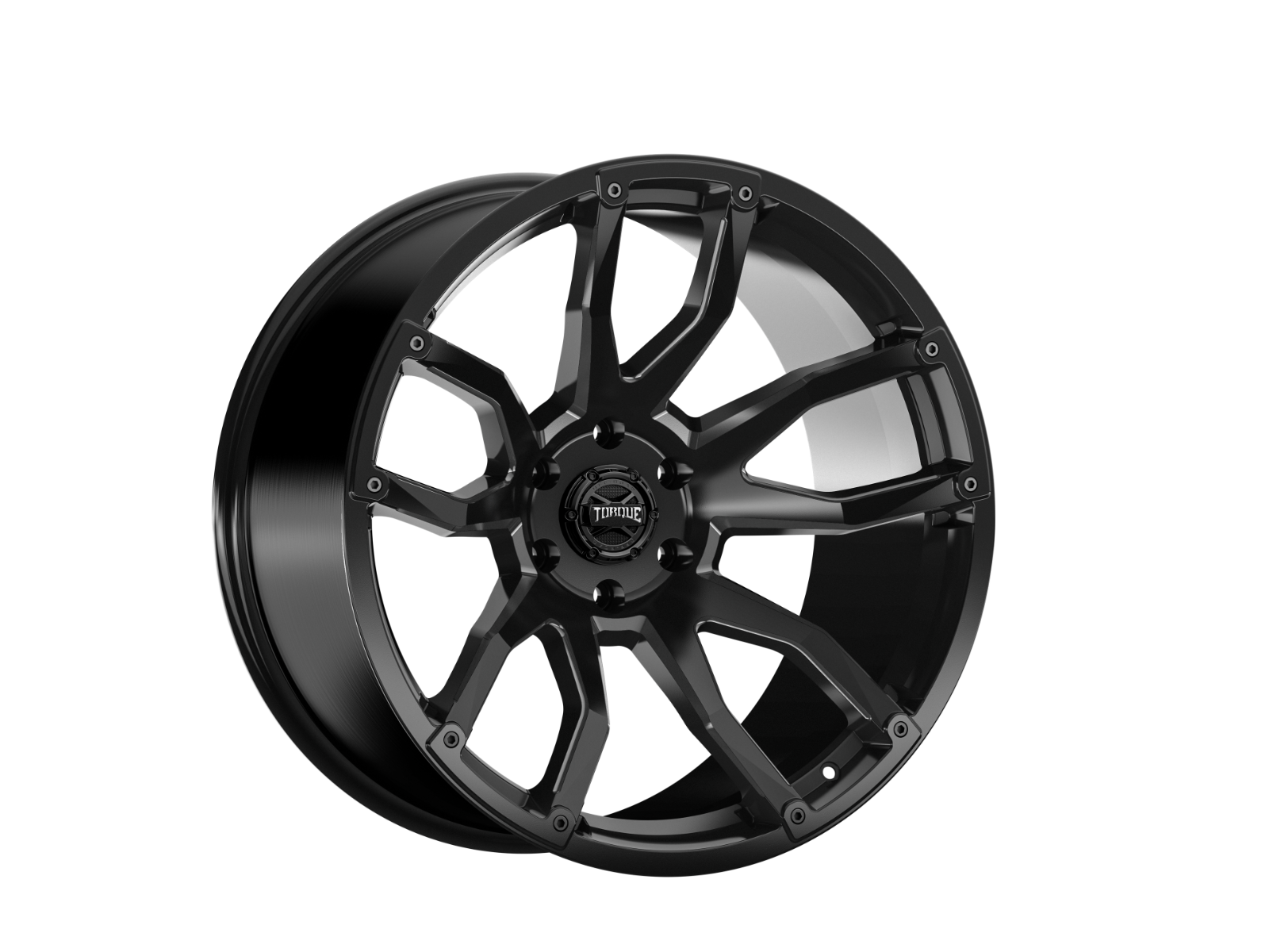 Torque Impact | Satin Black| 20x9 | 6x135 | -12mm