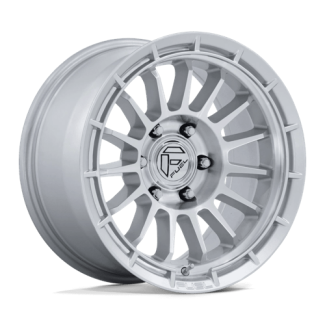Fuel 1pc Fc905 Ascend Gloss Silver W/ Machined Face 17x9 (+1) 6x139.7