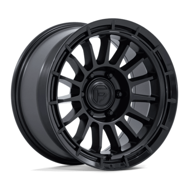 Fuel 1pc Fc905 Ascend Matte Black W/ Gloss Black Lip 17x8.5 (+25) 6x135