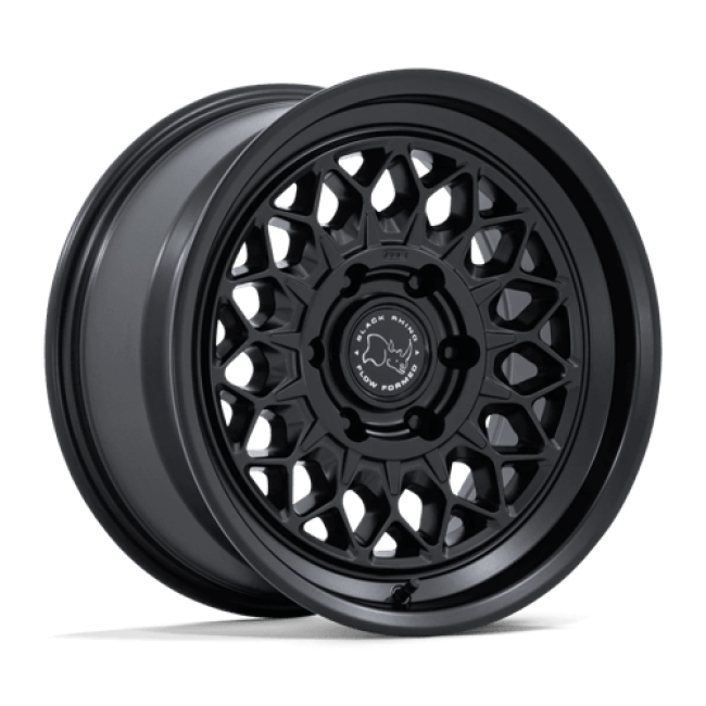 Black Rhino Hard Alloys Br034 Graz Matte Black 17x8.5 (+25) 6x135