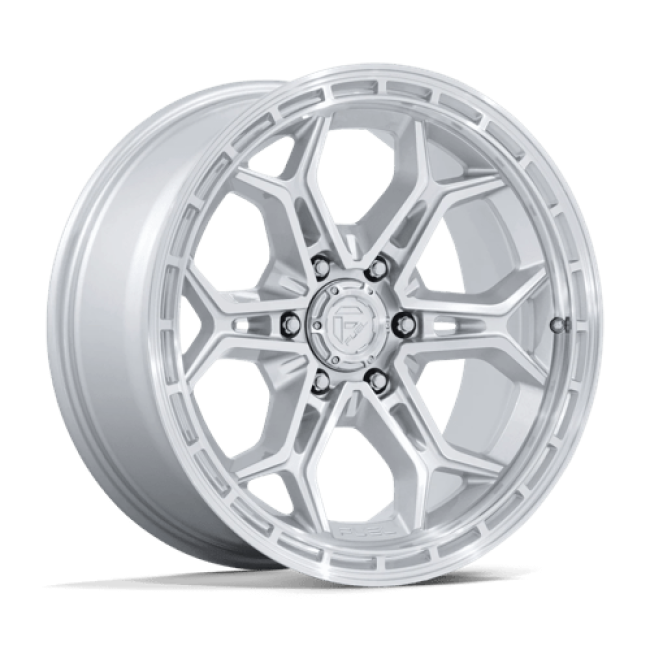 Fuel 1pc Fc896 Heathen Gloss Silver W/ Machined Face 20x9 (+20) 6x139.7