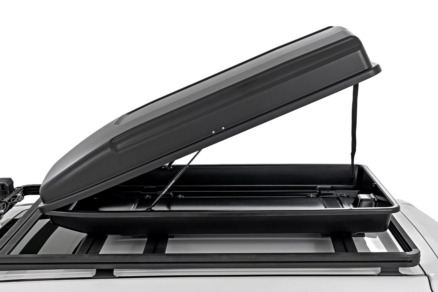 Rooftop Cargo Box | Hard Shell | Strut Assisted | 14.5 Cu. Ft. Storage - Image 3