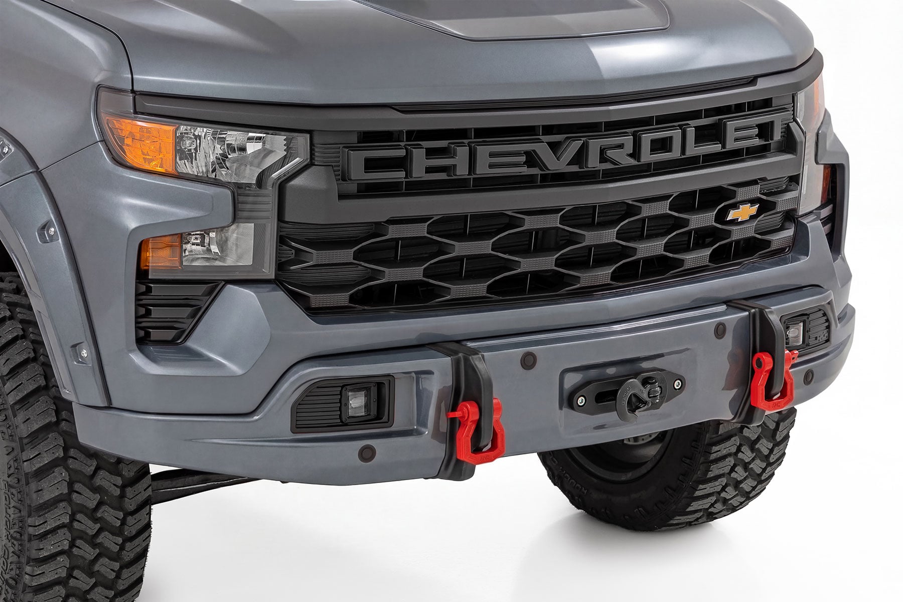Front FXS Bumper | 12000S | GXD Sterling Grey Metallic | Chevy Silverado 1500 (2023-2026)
