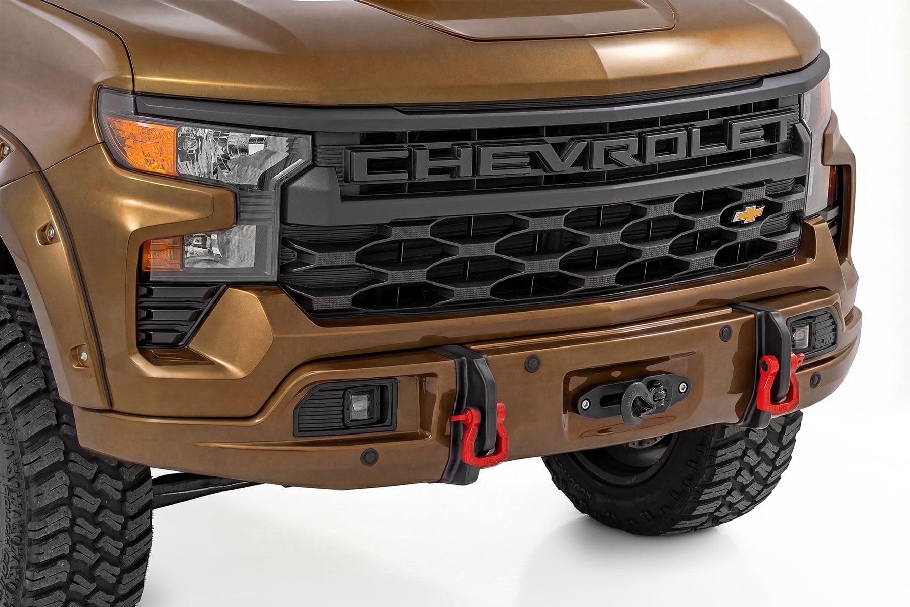 Front FXS Bumper | 12000S | GXN Harvest Bronze | Chevy Silverado 1500 2WD/4WD (2023-2026)
