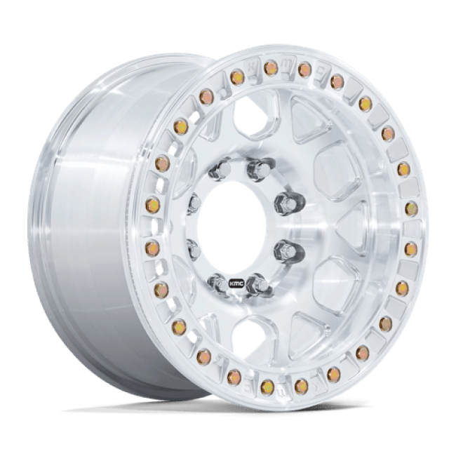 Kmc Km450 Mesa Forged Beadlock Raw Machined 17x9 (-12) 8x165.1