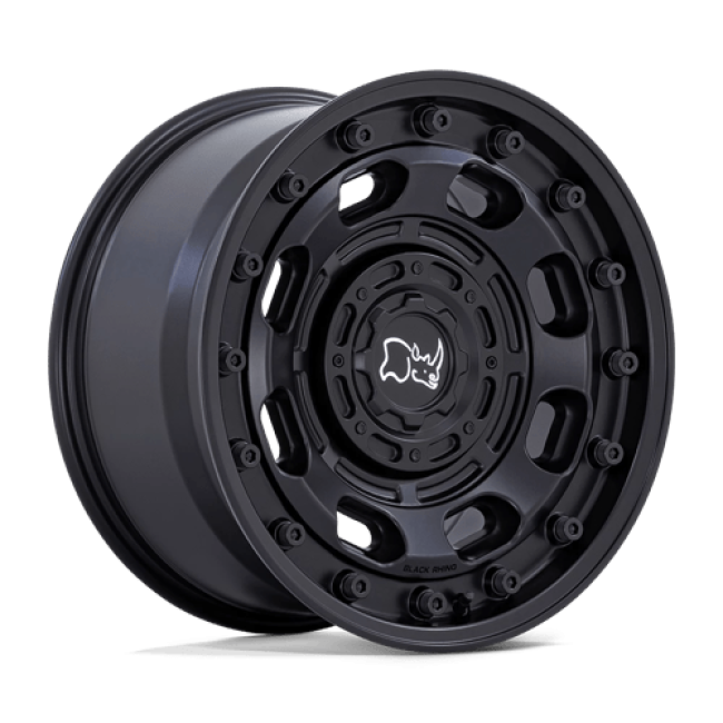 Black Rhino Hard Alloys Atlas Matte Black 16x8 (+38) 4x108