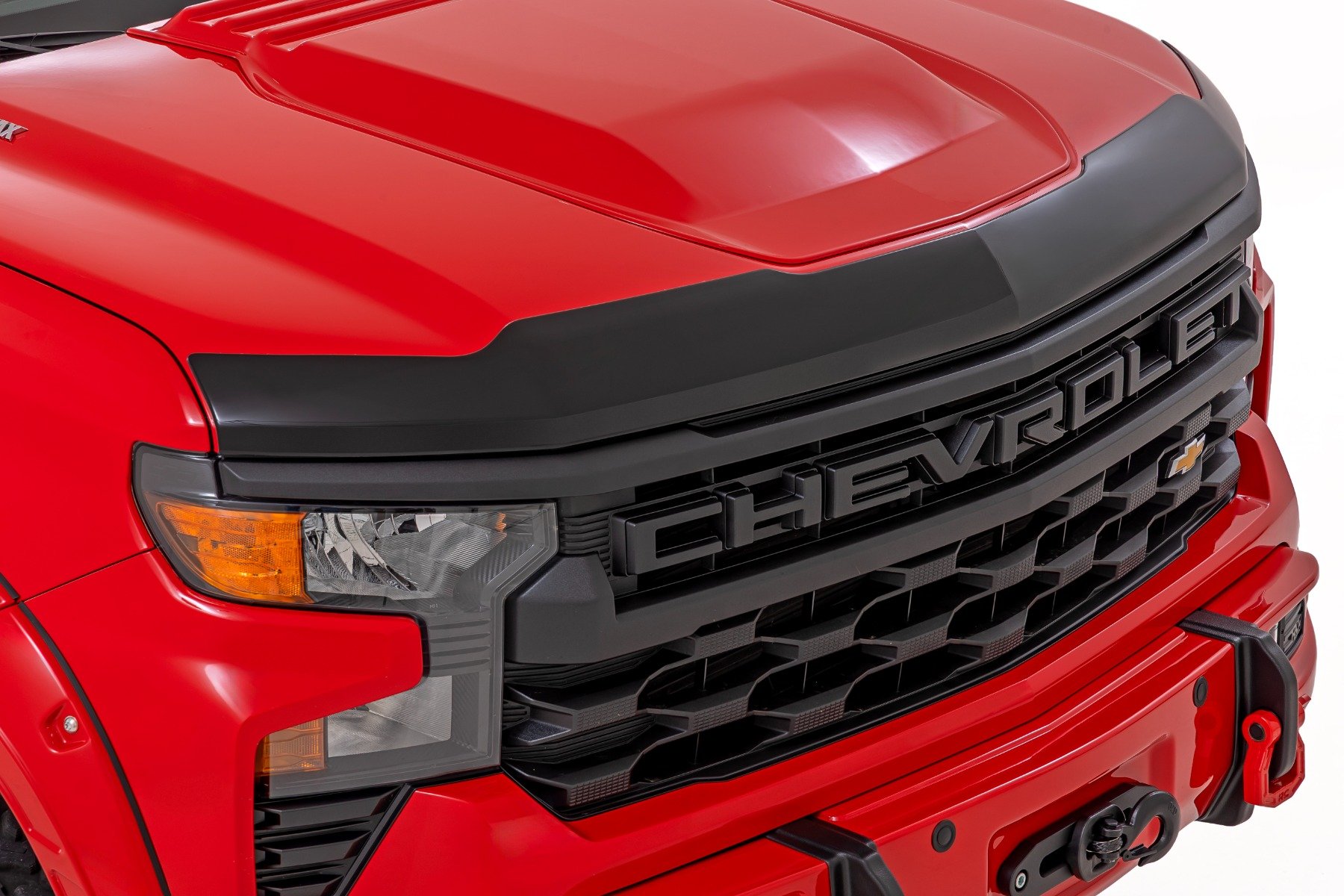 Hood Protector | Gloss Black | Chevy Silverado 1500 2WD/4WD (2019-2026 & Classic)