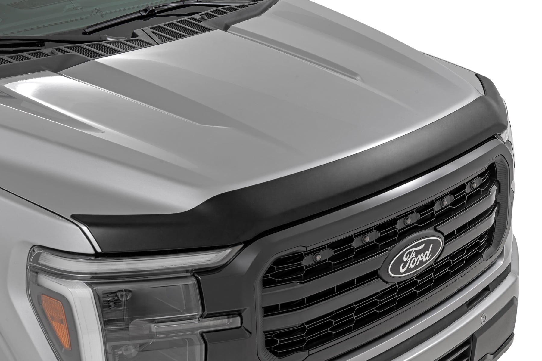 Hood Protector | Gloss Black | Ford F-150 2WD/4WD (2021-2025)