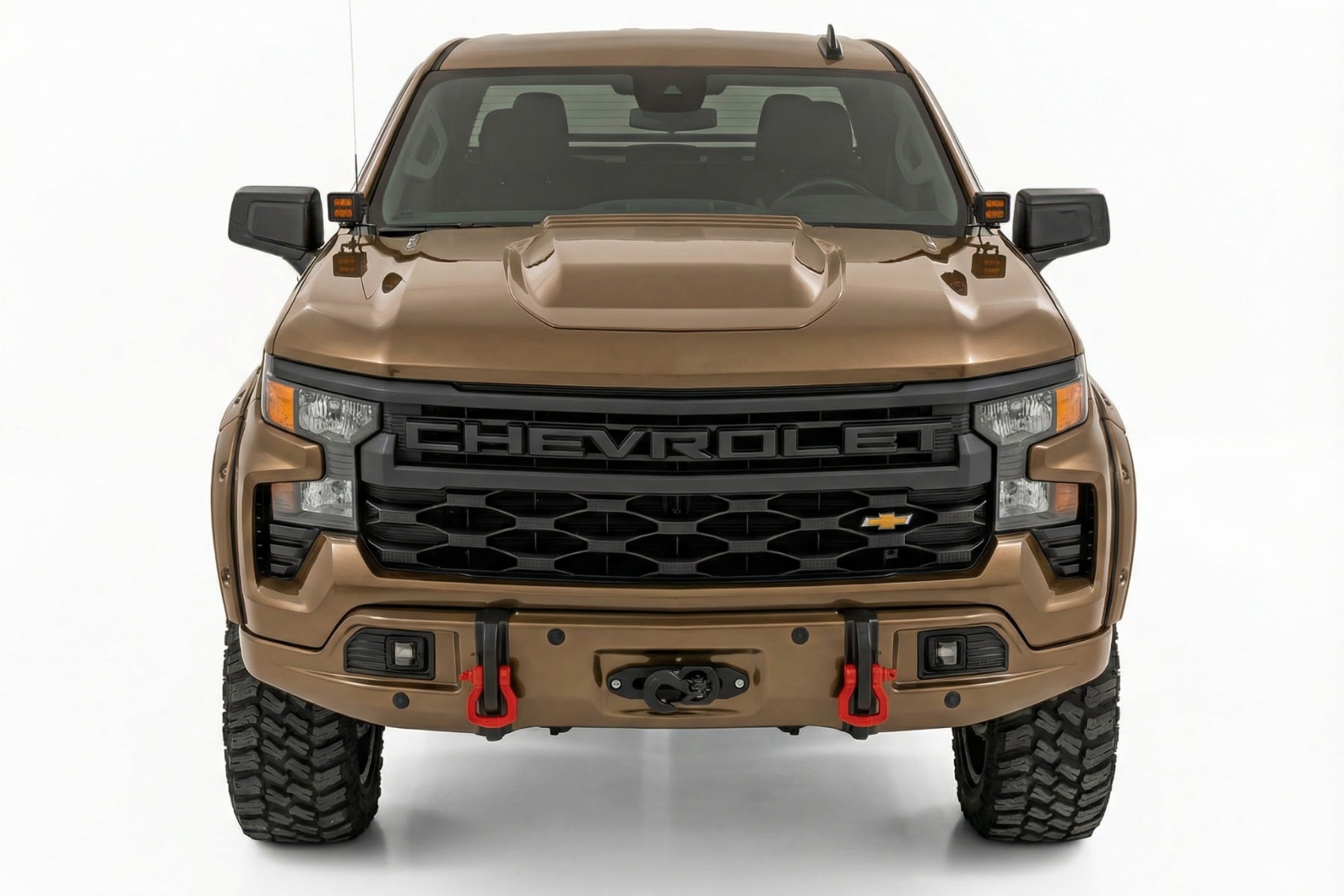 Front FXS Bumper | 12000S | GXN Harvest Bronze | Chevy Silverado 1500 2WD/4WD (2023-2026) - Image 2