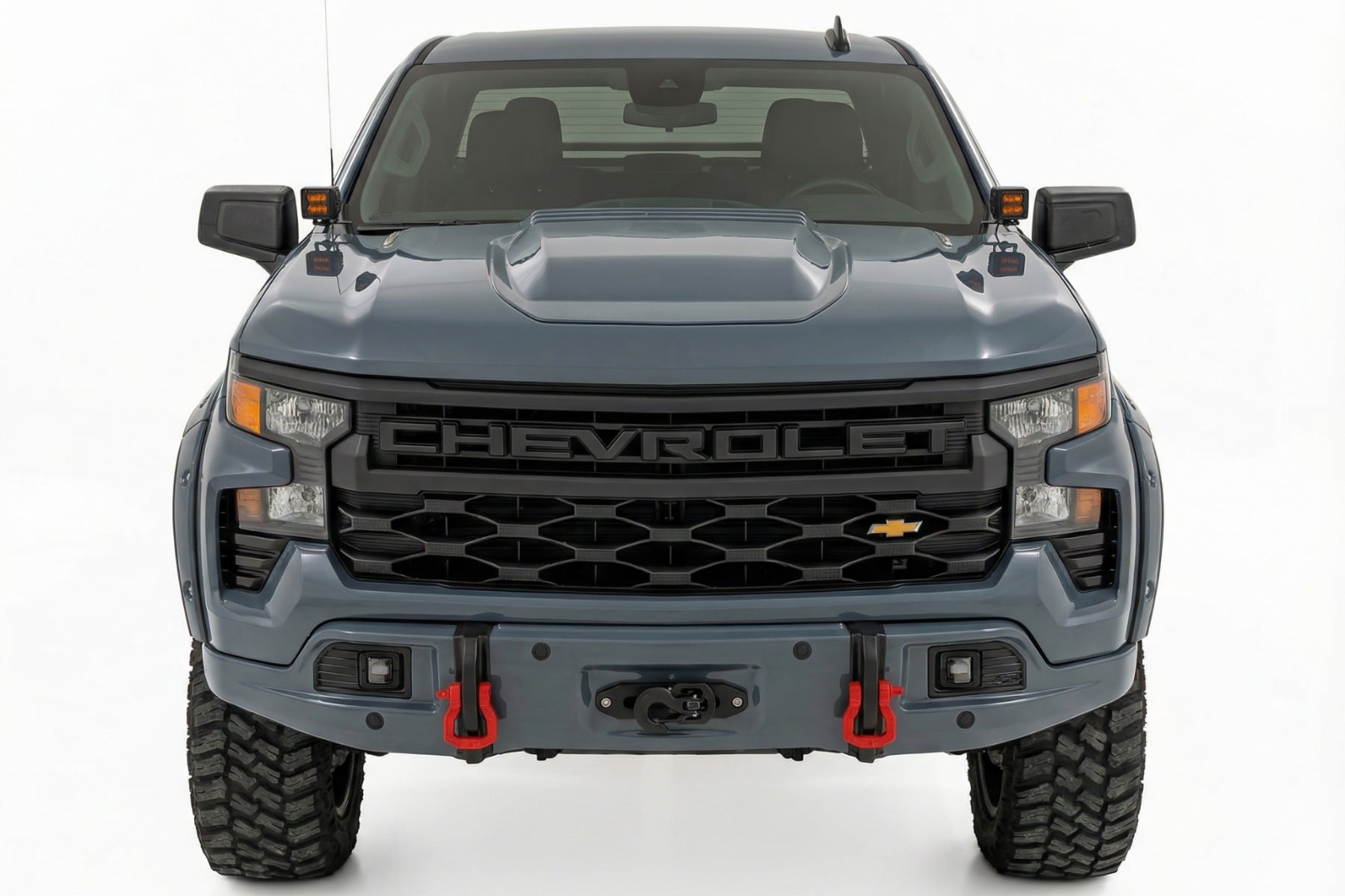 Front FXS Bumper | 12000S | GNO Slate Gray | Chevy Silverado 1500 2WD/4WD (2023-2026) - Image 2