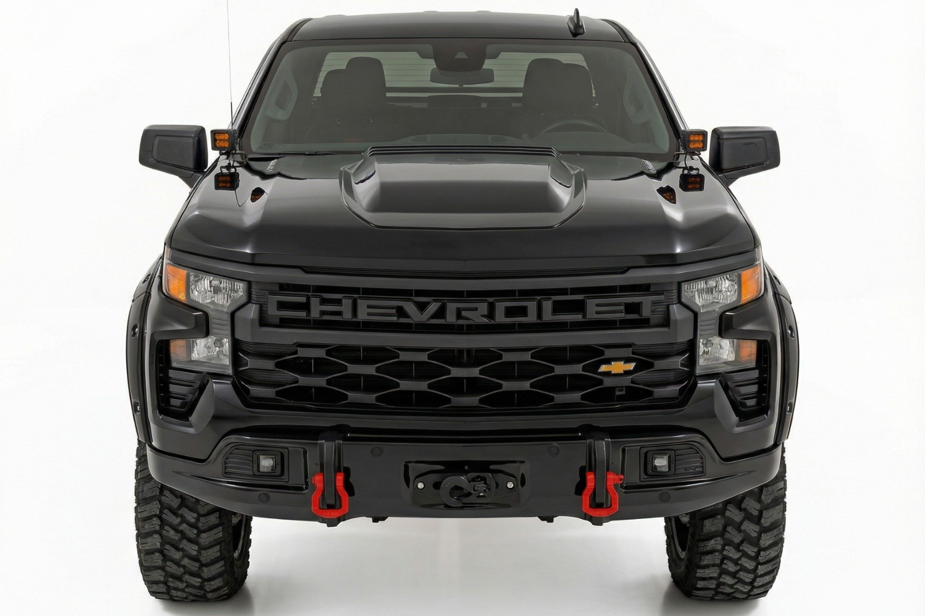 Front FXS Bumper | 12000S | GB8 Mosaic Black | Chevy Silverado 1500 2WD/4WD (2023-2026) - Image 2