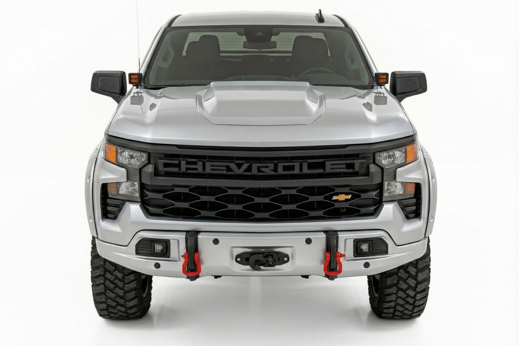 Front FXS Bumper | 12000S | GAN Silver Ice Metallic | Chevy Silverado 1500 2WD/4WD (2023-2026) - Image 2
