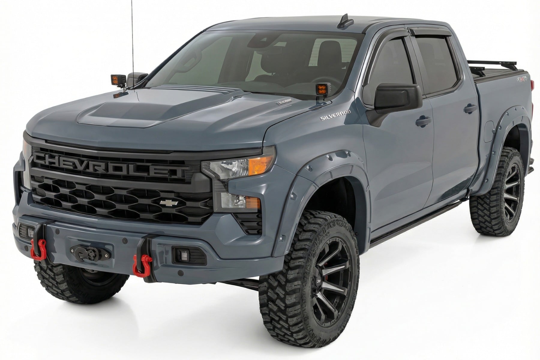 Front FXS Bumper | 12000S | GNO Slate Gray | Chevy Silverado 1500 2WD/4WD (2023-2026) - Image 3