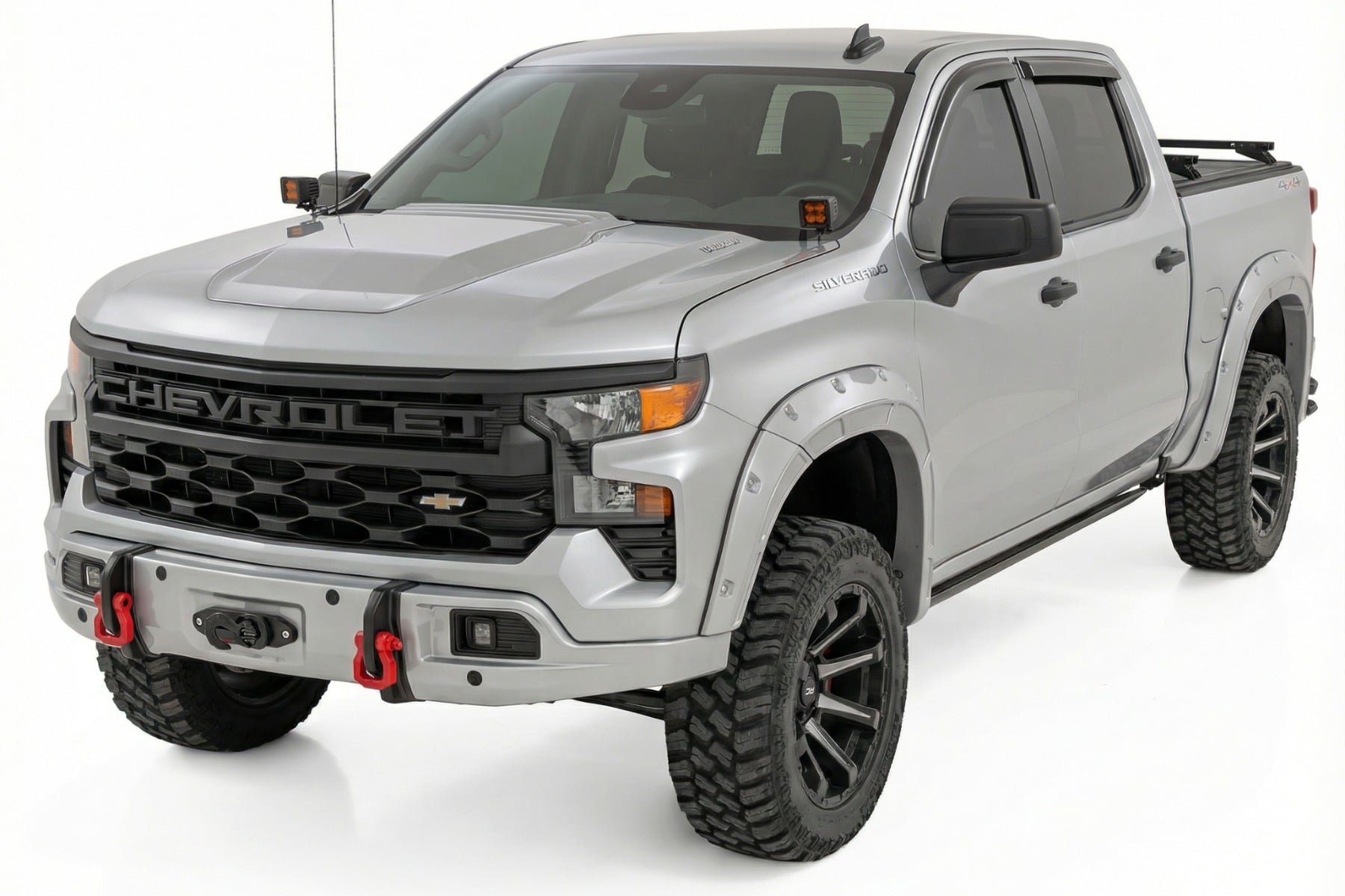 Front FXS Bumper | 12000S | GAN Silver Ice Metallic | Chevy Silverado 1500 2WD/4WD (2023-2026) - Image 3