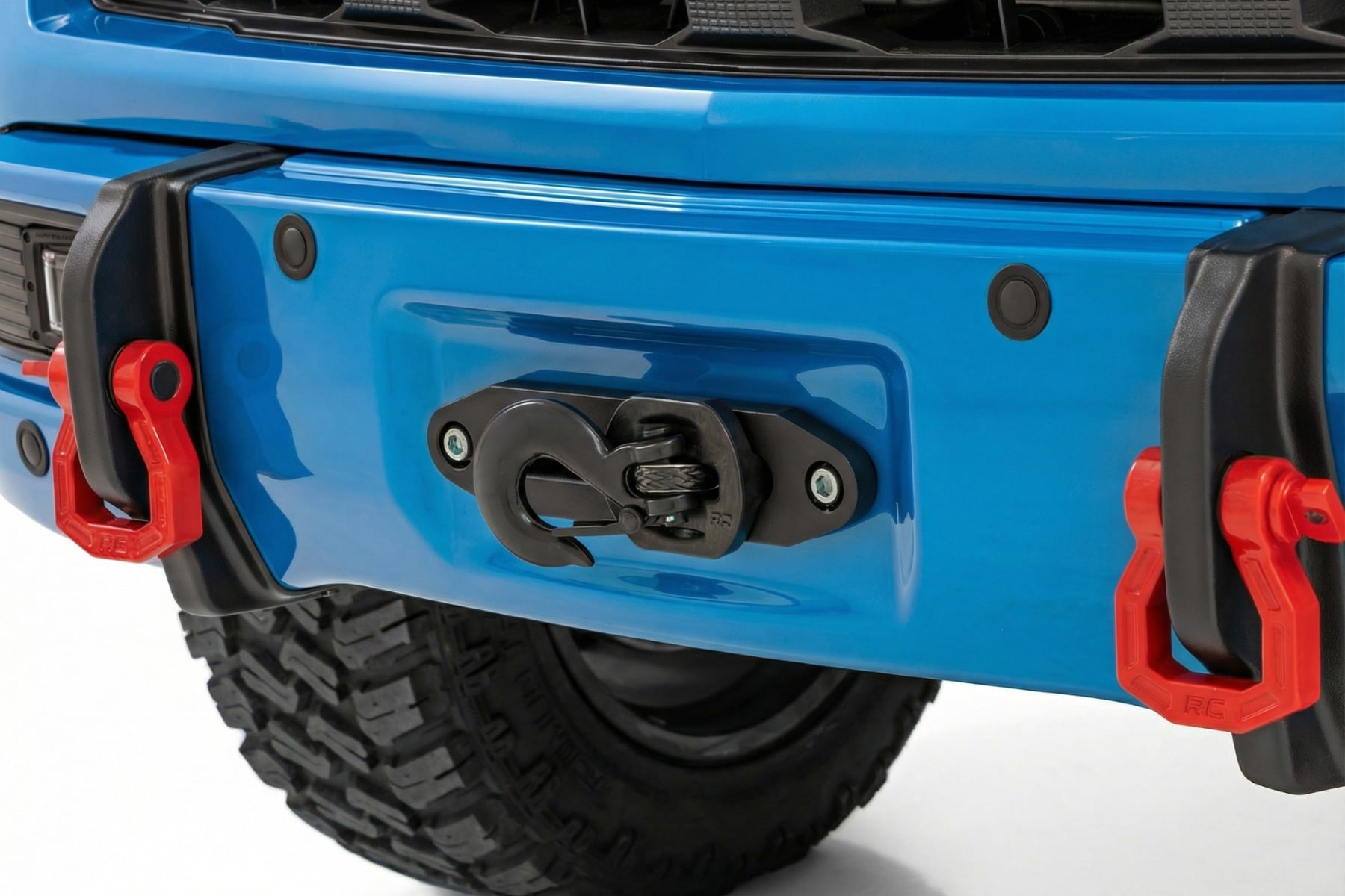 Front FXS Bumper | 12000S | GLT Glacier Blue | Chevy Silverado 1500 2WD/4WD (2023-2026) - Image 4